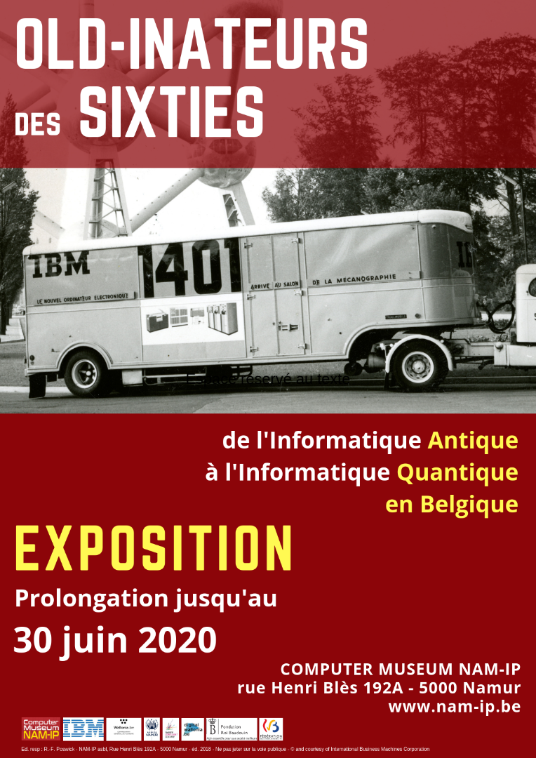 Exposition "Old-inateurs des Sixties"'s banner