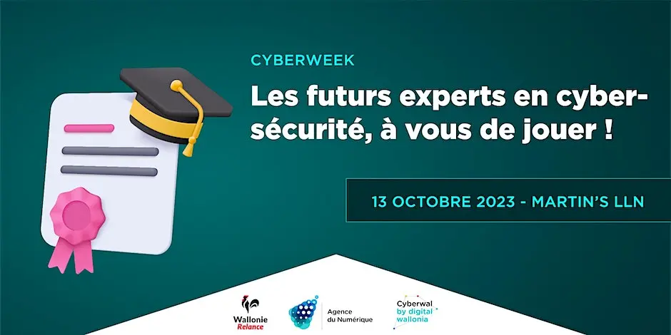 Cyberweek 2023 : Les futurs experts en cybersécurité, à vous de jouer!'s banner