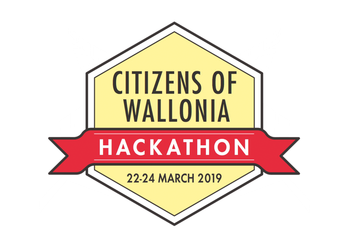 Hackathon Citizens of Wallonia 2019's banner