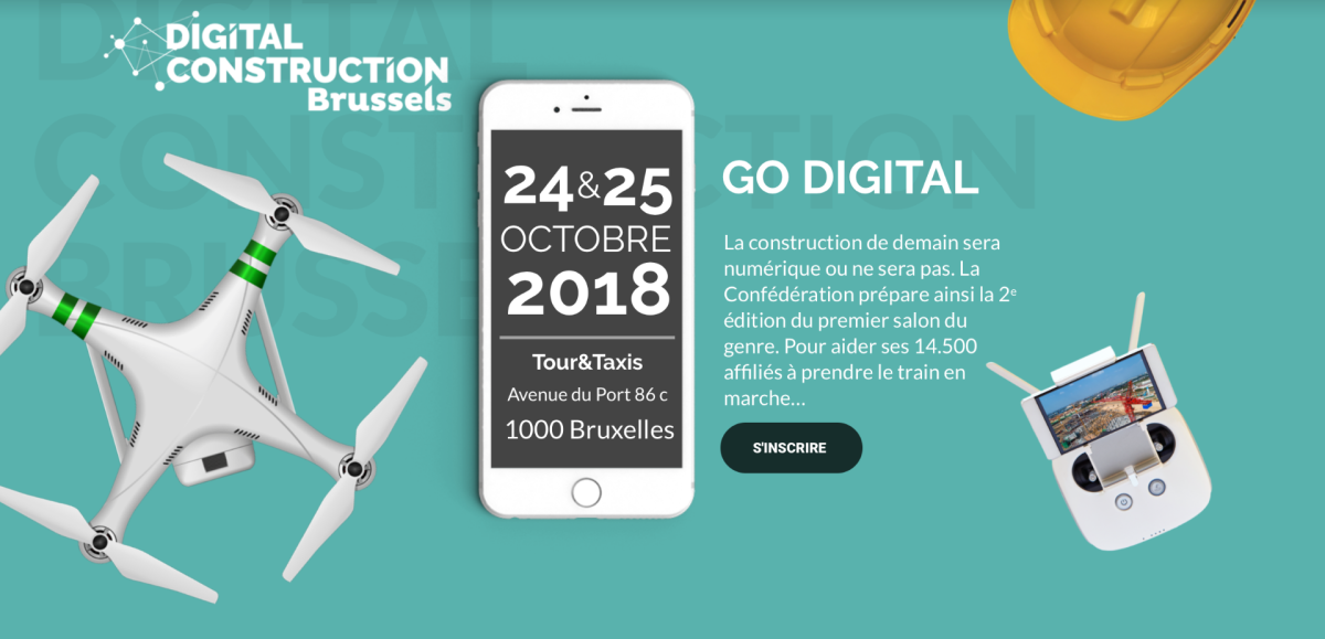 Digital Construction Brussels -2e édition's banner