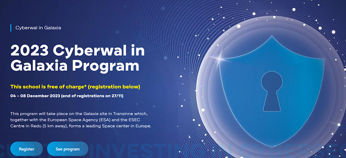 Cyberwal in Galaxia 2023 's banner