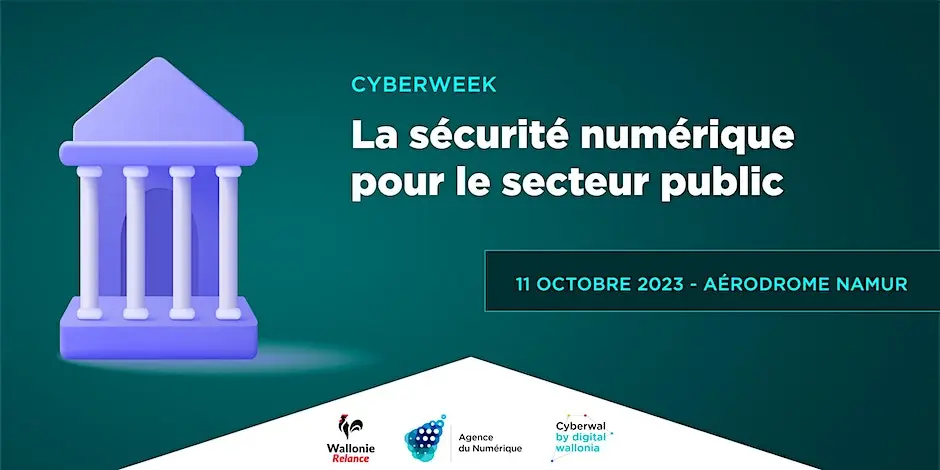 Cyberweek 2023 : La sécurité numérique pour le secteur public's banner