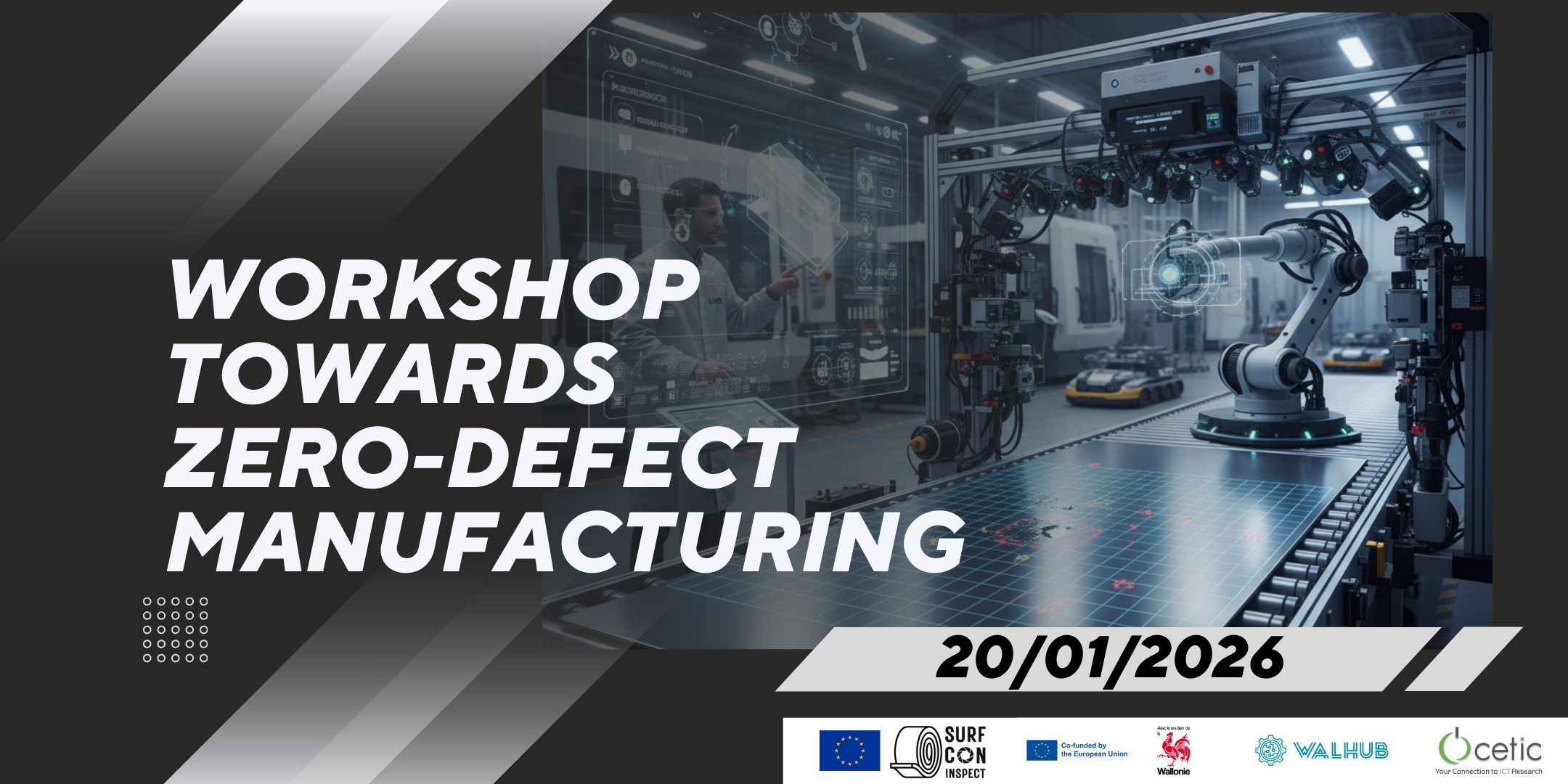 Vers la Fabrication Zéro Défaut - Inspection Intelligente & Contrôle Qualité Augmenté