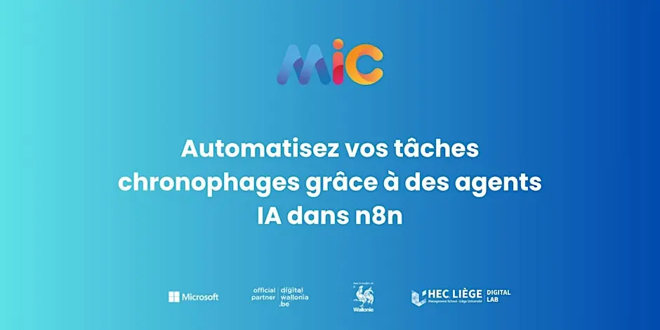 Formation : Automatisez vos tâches chronophages grâce à des agents IA dans n8n - Février 25's banner