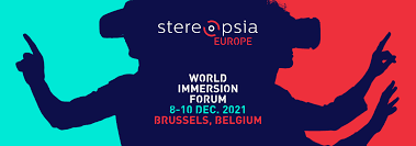 Stereopsia 2021. World Immersion Forum's banner