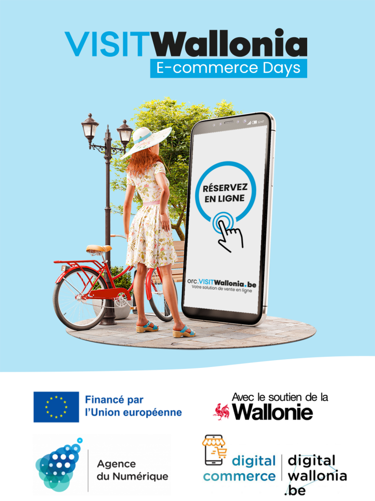 VISITWallonia E-commerce Days 2023's banner