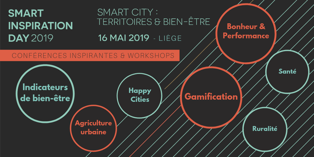 Smart Inspiration Day 2019 - Smart City : Territoires & bien-être's banner
