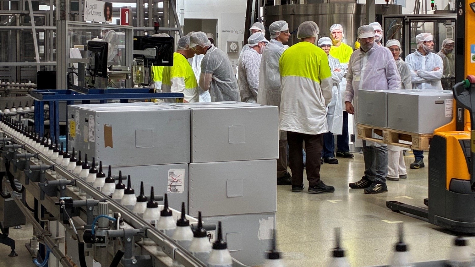 Photo visite Club Factory of the Future - L'Oréal