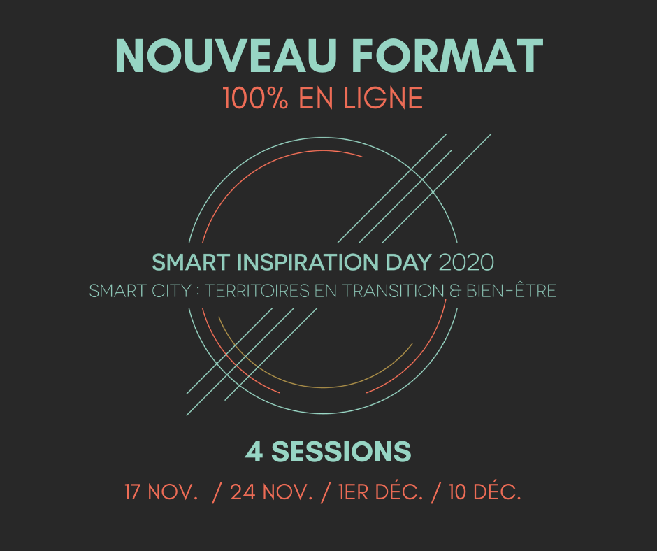 Smart Inspiration Day 2020 : Territoires en transition et bien-être's banner