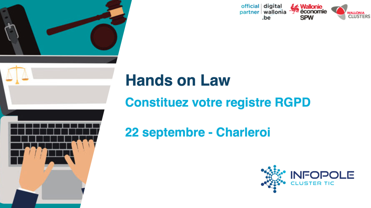 Hands on Law: "Constituez votre registre RGPD"'s banner