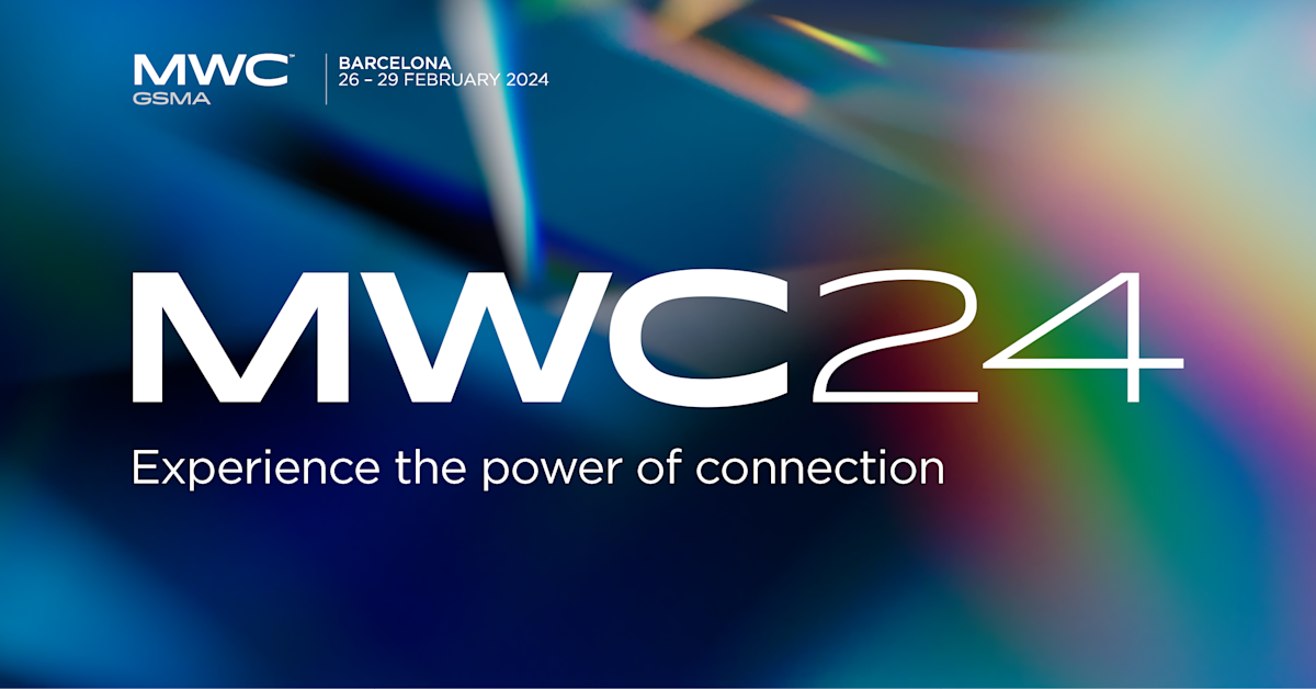 Mobile World Congress (MWC) 2024's banner