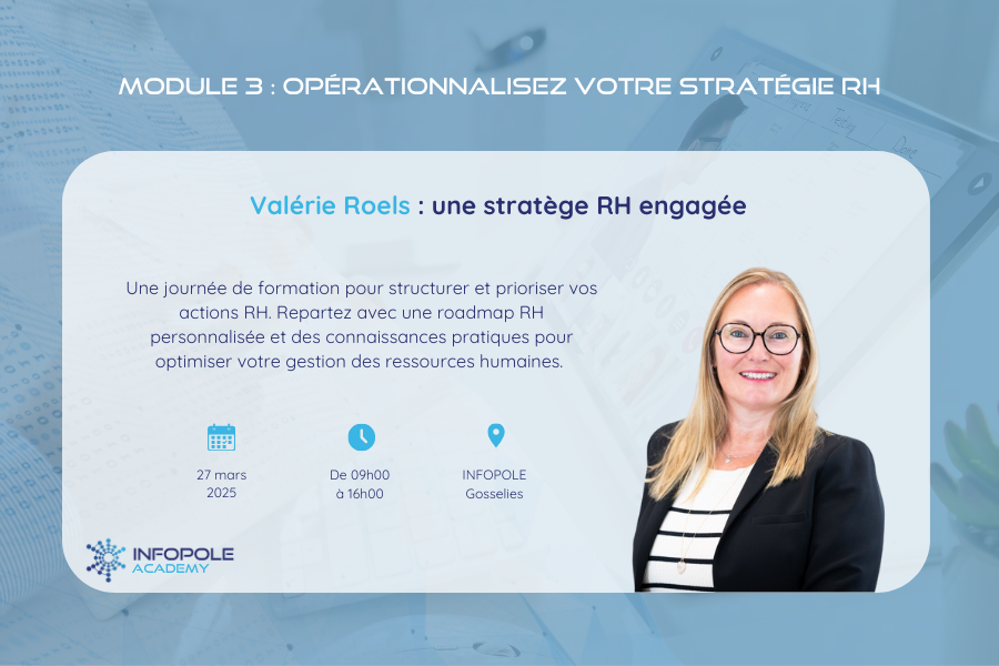 INFOPOLE Academy : Opérationnalisez votre stratégie RH's banner
