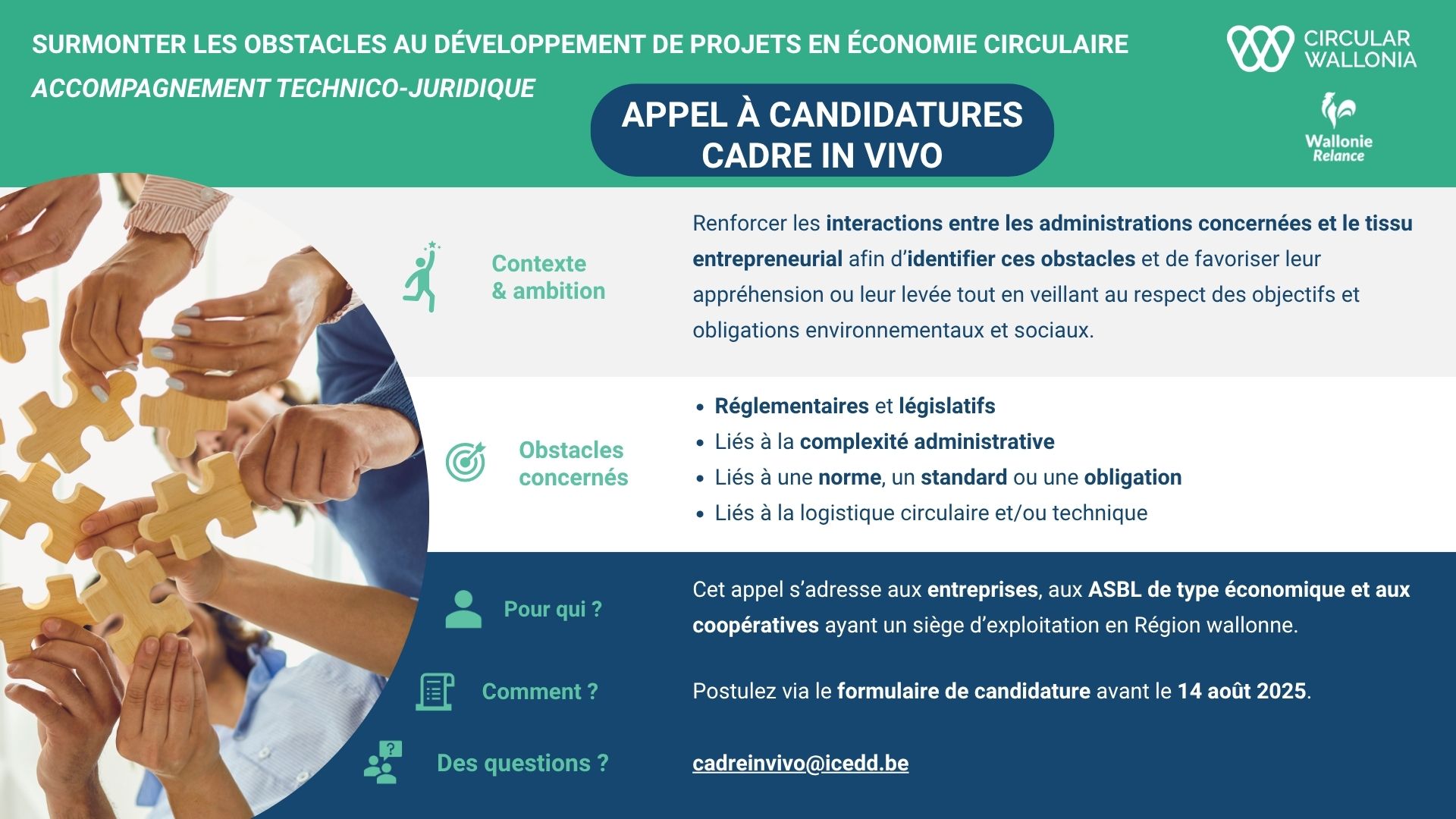 One-Pager- cadre in vivo asset image
