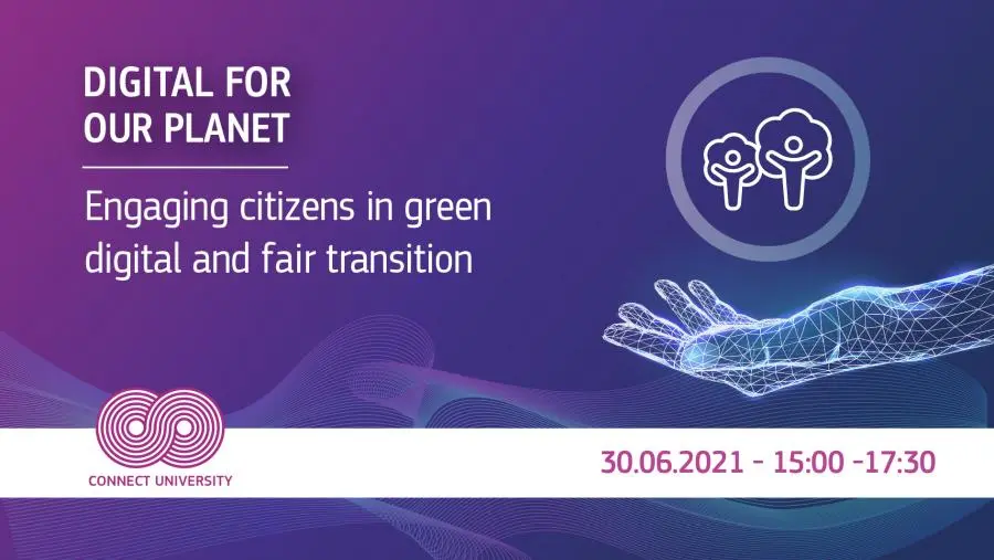 CONNECT University : Engager les citoyens dans une transition numérique verte's banner