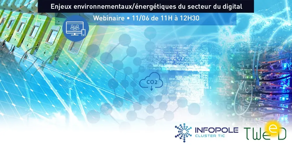 Green IT: "Enjeux environnementaux / énergétiques du secteur digital"'s banner