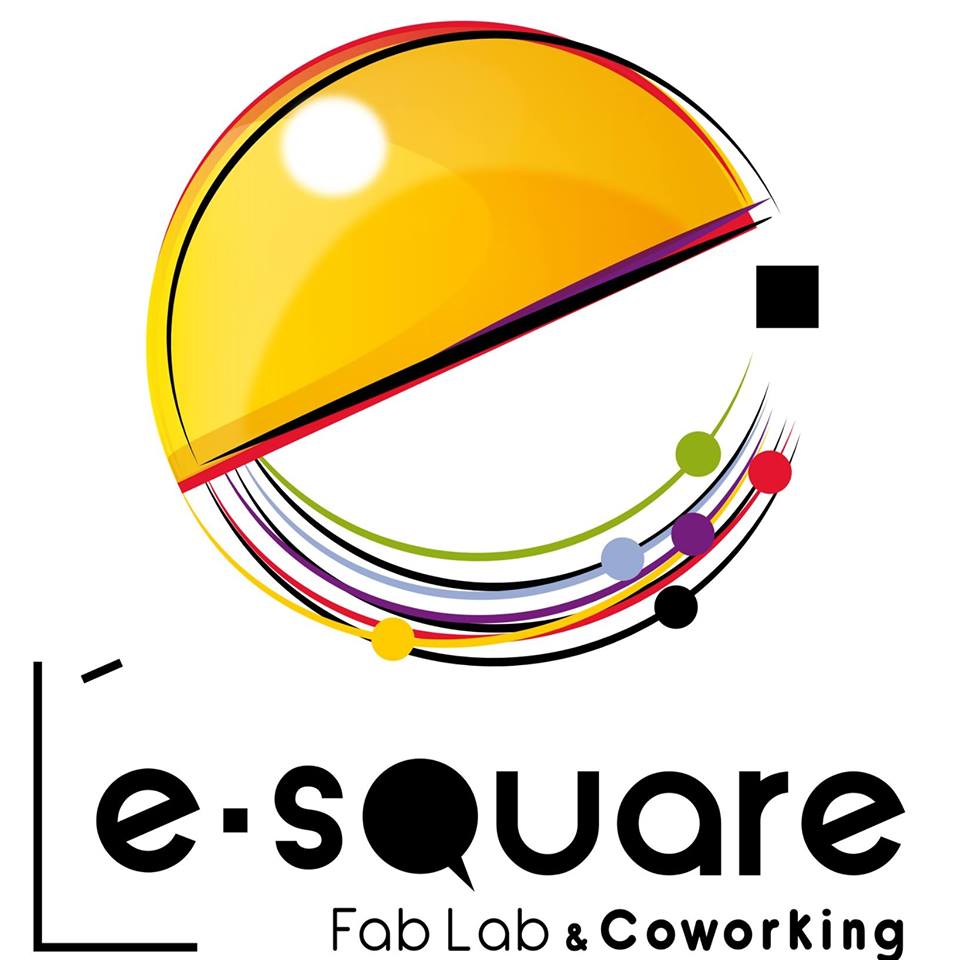 Logo L'e-Square Fablab & Coworking