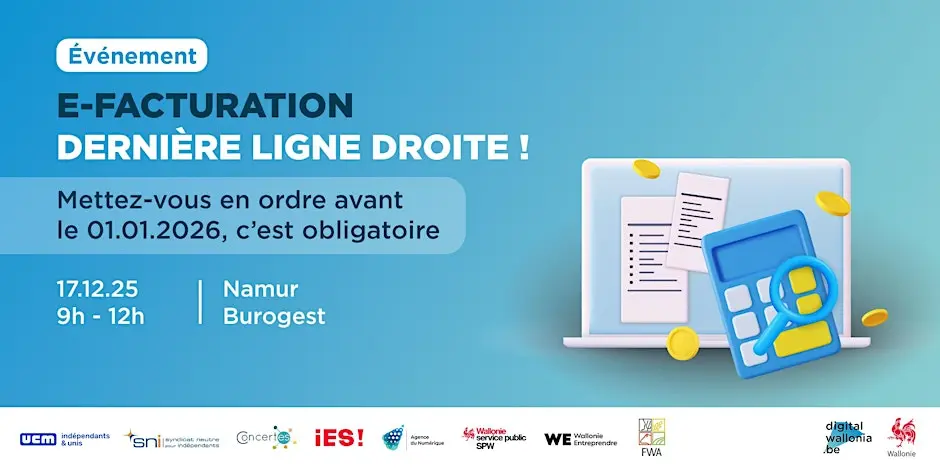 E-facturation : dernière ligne droite ! décembre 2025's banner
