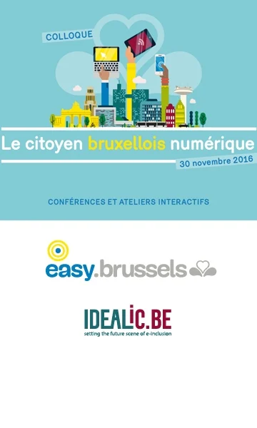 Colloque: le citoyen bruxellois numérique's banner