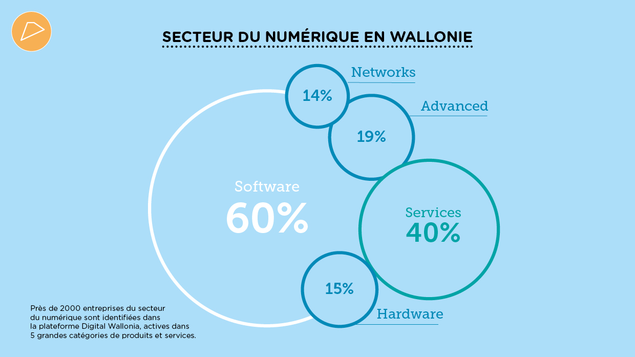 Baromètre du Secteur du Numérique 2018. Produits et Services 1 (AdN pour Digital Wallonia)