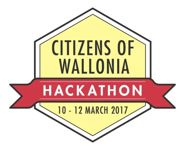 Hackathon Citizens of Wallonia 2017's banner