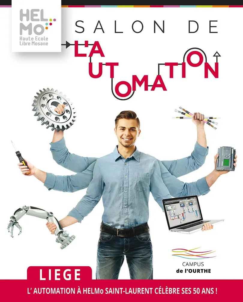 Premier salon de l'automation à HELMo's banner