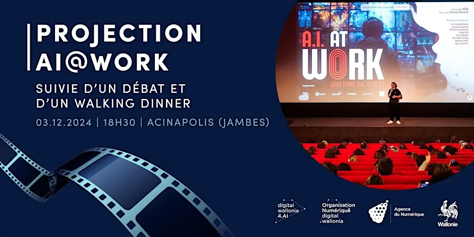 Projection du documentaire AI@work's banner