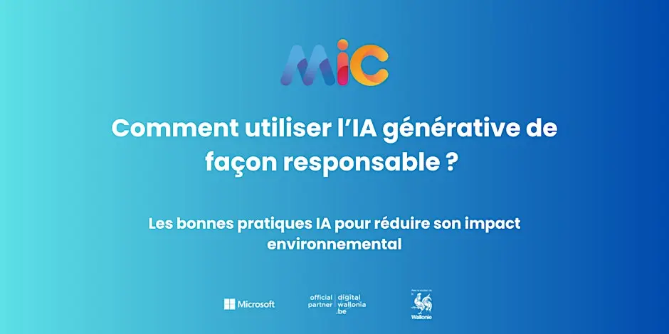 Formation IA. Bonnes pratiques IA pour réduire son impact environnemental's banner