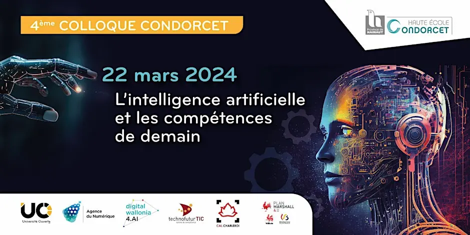 4e colloque Condorcet. L’intelligence artificielle et les compétences de demain's banner