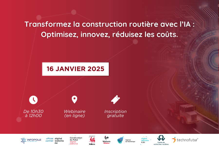 Webinaire IA. Transformez la construction routière avec l’IA's banner