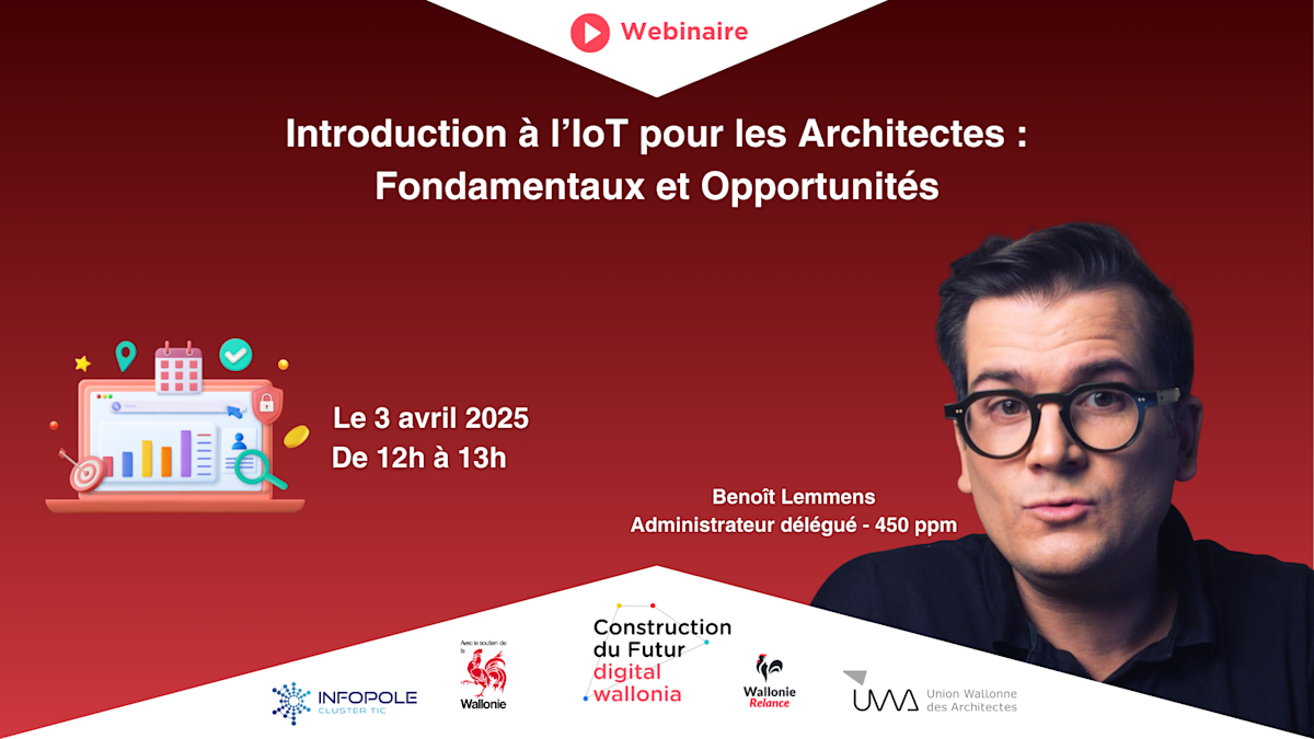 Introduction à l’IoT pour les Architectes - Fondamentaux et Opportunités (Webinaire)'s banner