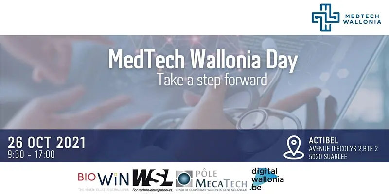 MedTech Wallonia Day's banner