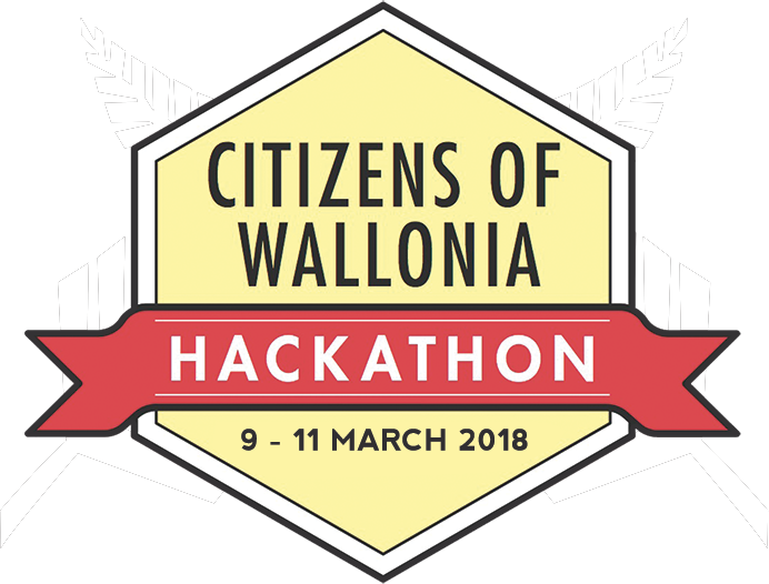 Hackathon Citizens of Wallonia 2018's banner
