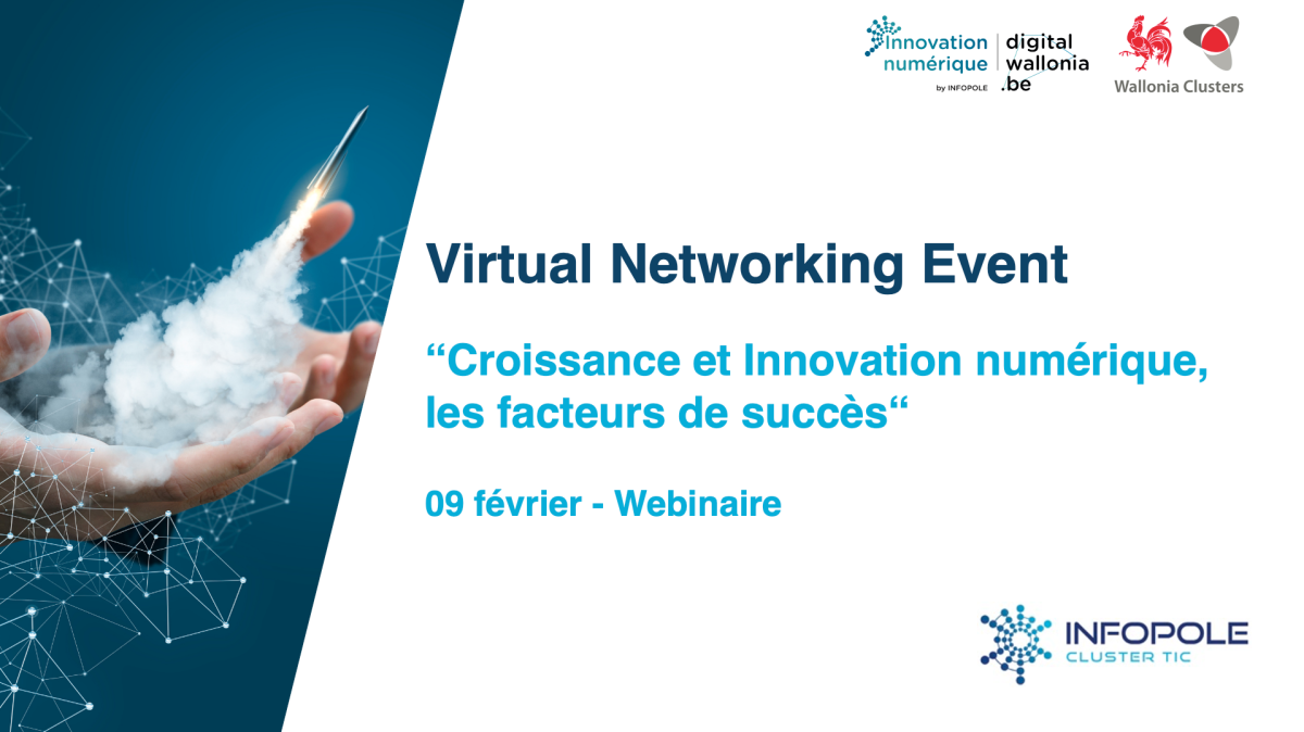 Virtual Networking Event "Croissance et Innovation, les facteurs de succès"'s banner