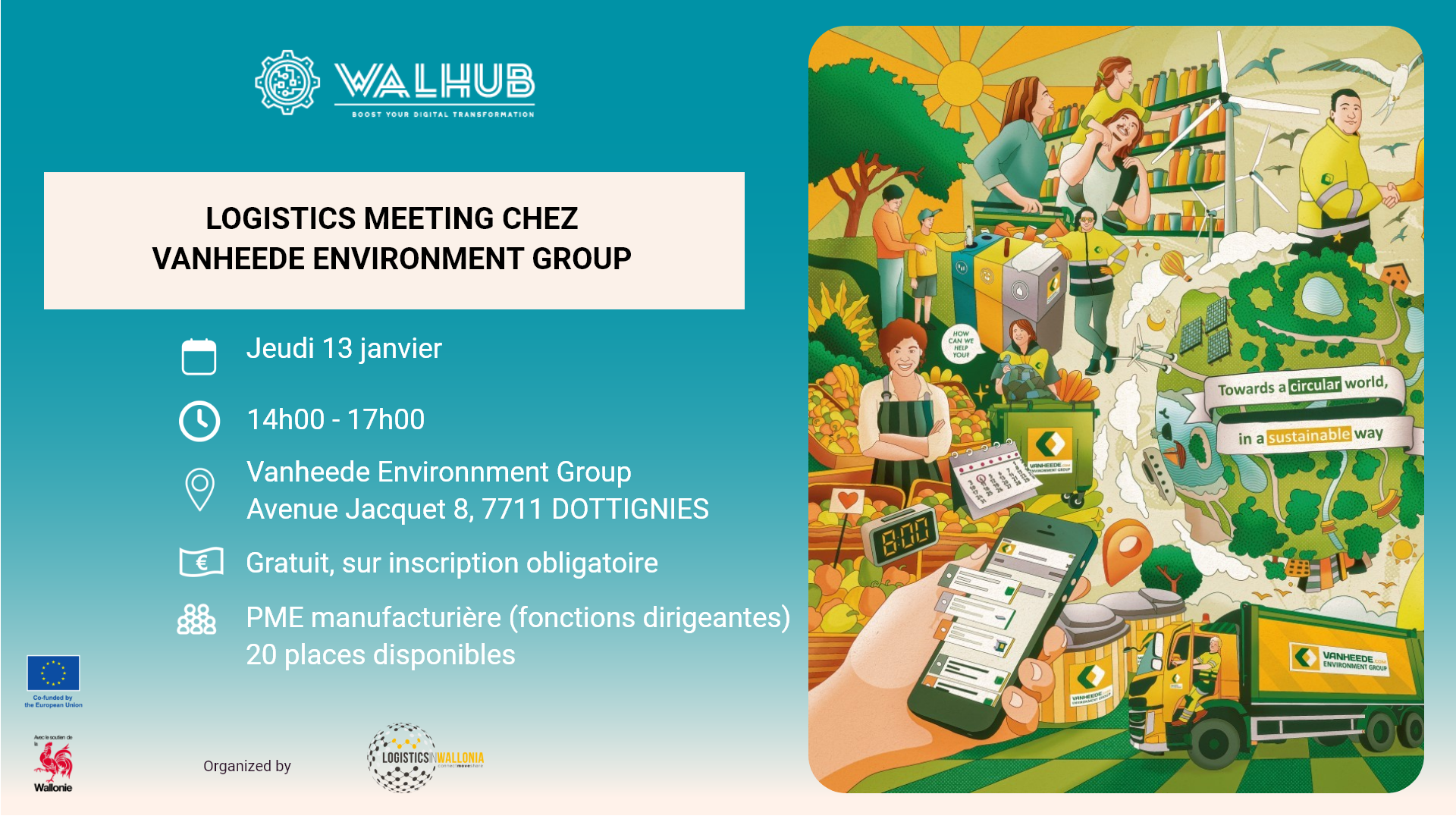 Logistics Meeting chez Vanheede Environment Group