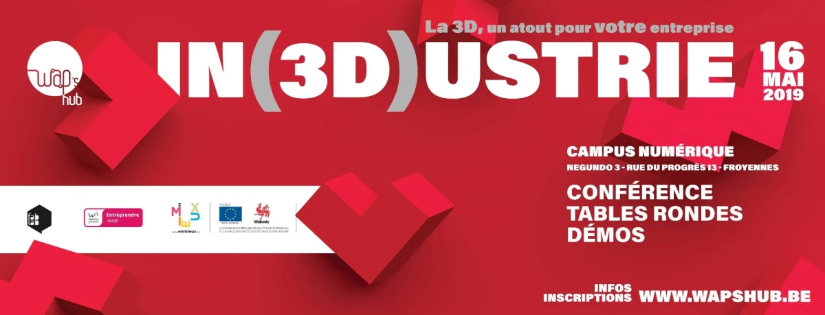 In(3D)dustrie, la 3D un atout pour votre entreprise's banner