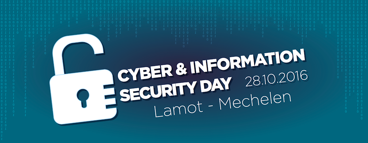 Cyber & information security day's banner