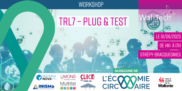 TRL7 – Plug & Tests Platform Project : workshop (séance plénière + world café)