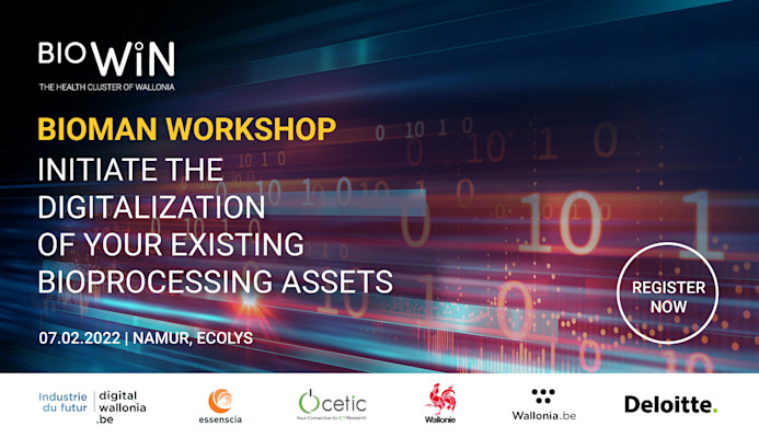 BioMan Workshop Start the digitalization of your existing bioprocessing assets