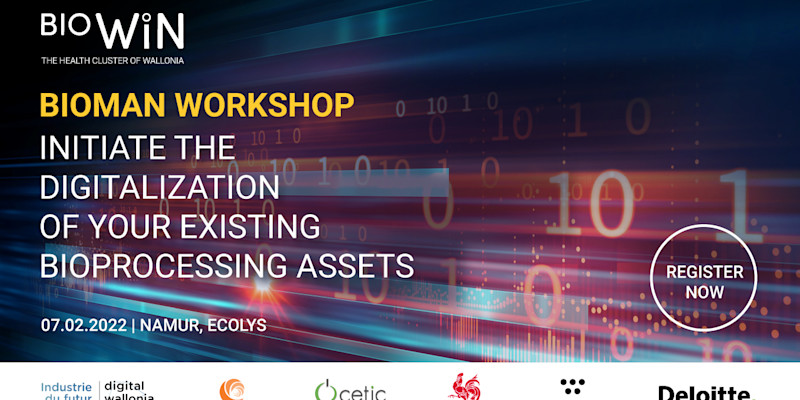 BioMan Workshop Start the digitalization of your existing bioprocessing assets