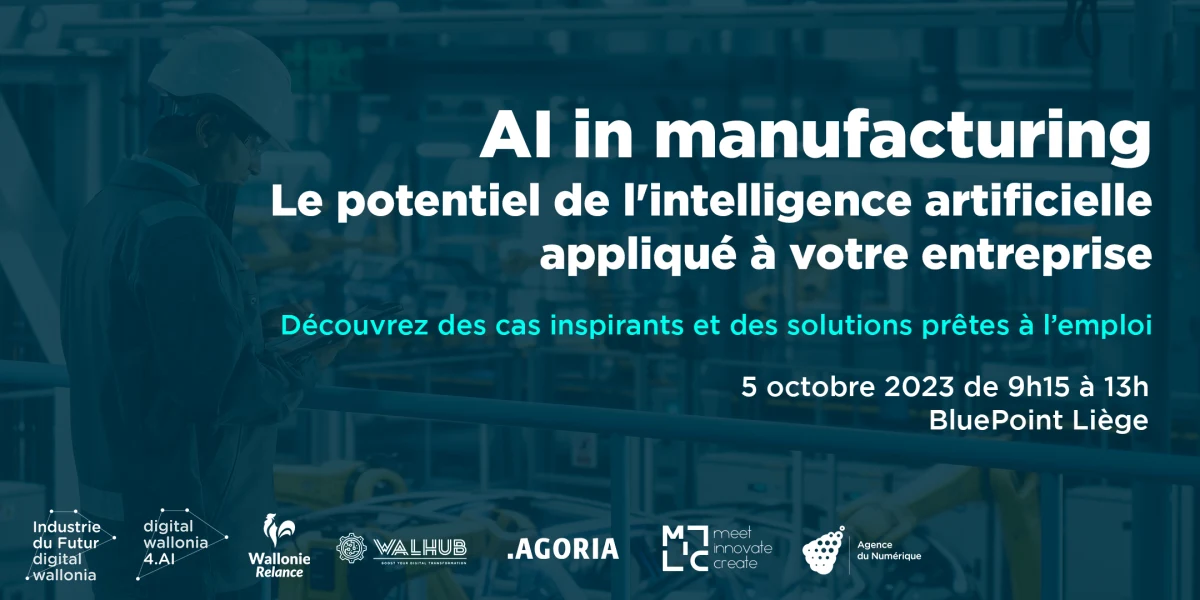 AI in manufacturing : le potentiel de l’intelligence artificielle appliqué à votre entreprise's banner