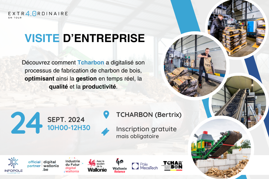 Extr4.0rdinaire On Tour - Visite d'entreprise Tcharbon's banner