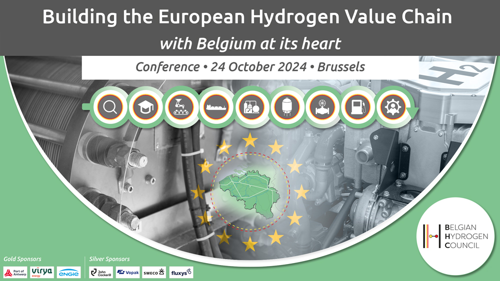 Building the EU hydrogen value chain, with Belgium at its heart - Annual conference of the Belgian Hydrogen Council - 24 october 2024