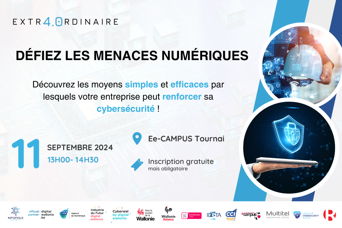 Extr4.0rdinaire #13 - CYBER - Tournai's banner