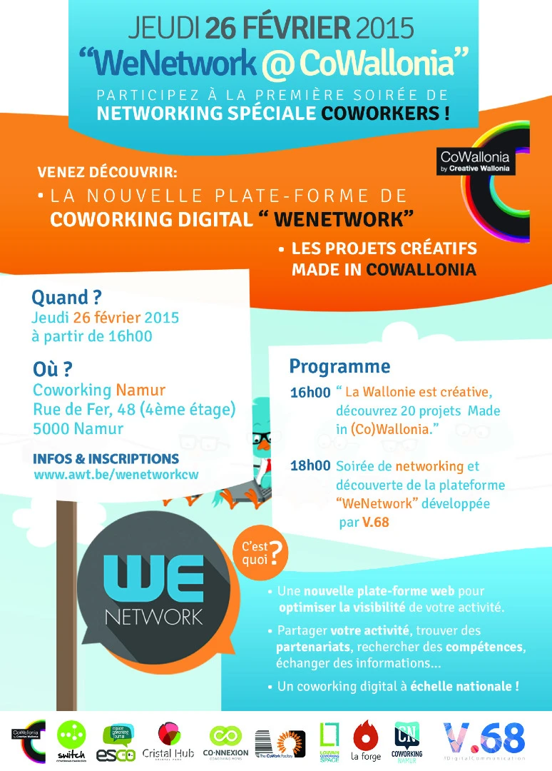 WeNetwork@CoWallonia's banner