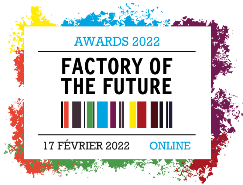 Factory of the Future awards 2022 Wallonie's banner