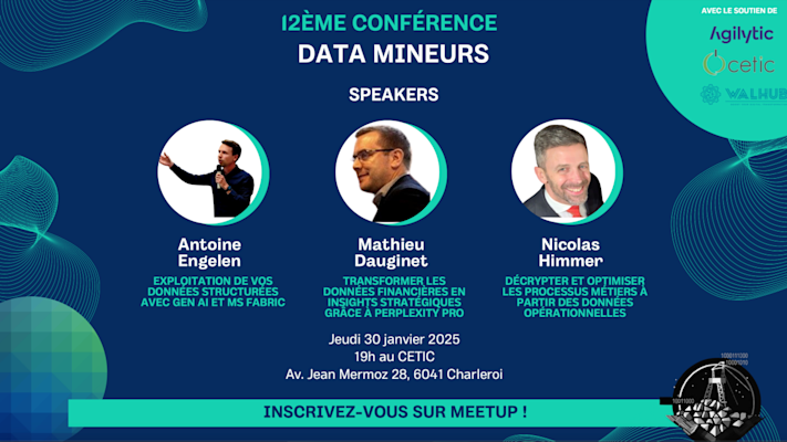 12th Data Mineurs meetup