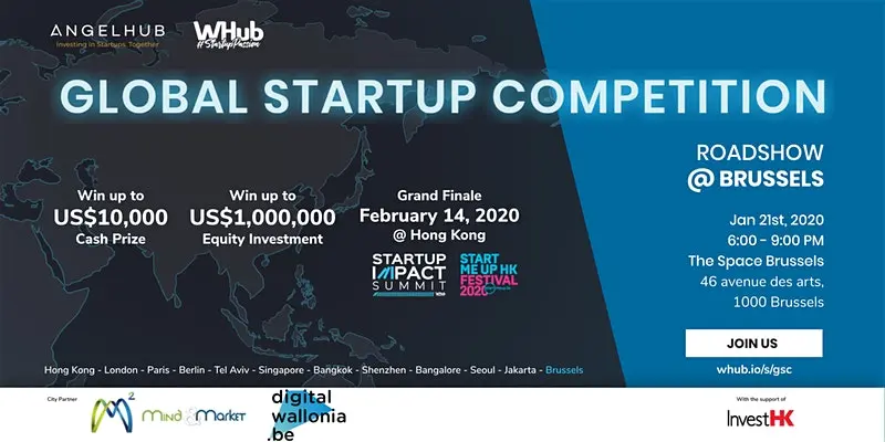 Roadshow Global Startup Competition's banner