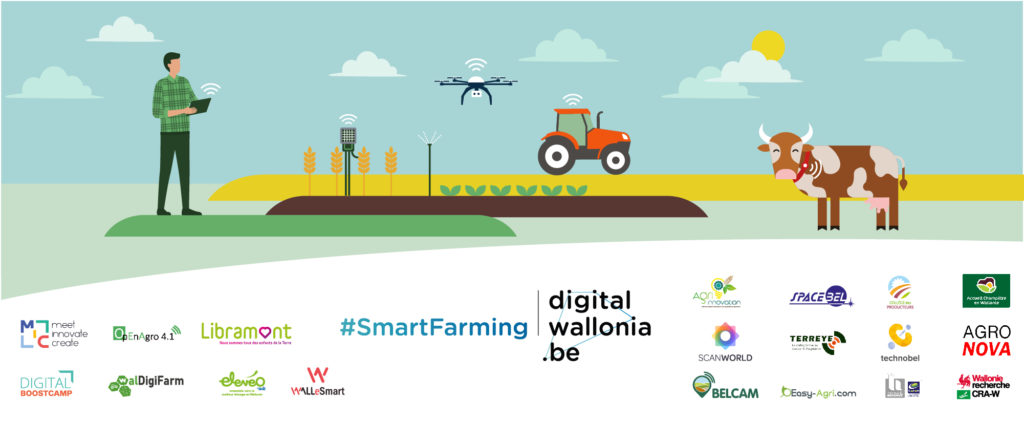 Smart Farming Digital Wallonia (Agriculture du futur)