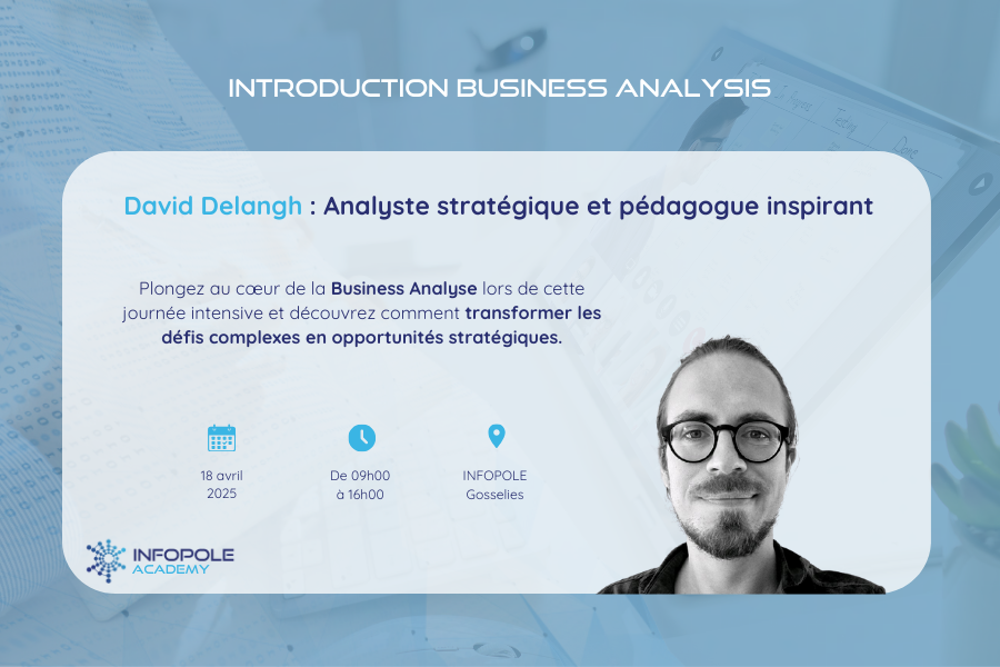 INFOPOLE Academy : Introduction Business Analysis's banner