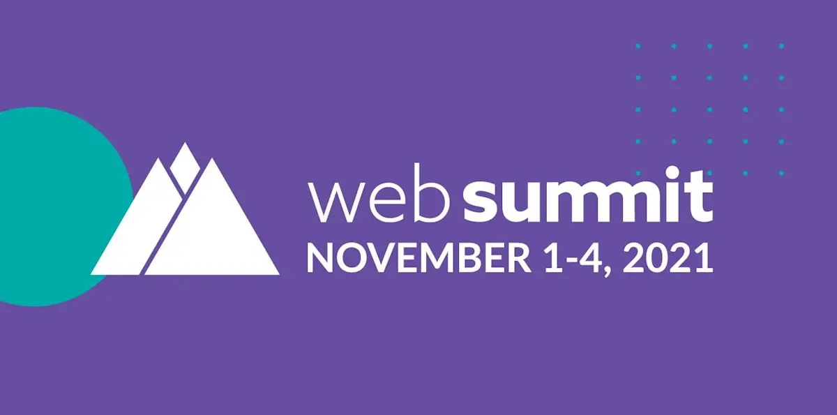 Web Summit 2021's banner